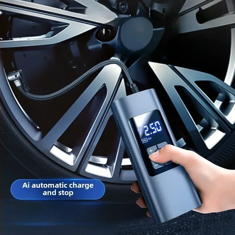 Electric Air Compressor Rechargeable High Precision Car Tyre Inflator LCD Display Portable Air Pump for Car Motorcycle Bike Ball
Electric Air Compressor Rechargeable High Precision Car Tyre Inflator LCD Display Portable Air Pump for Car Motorcycle Bike Ball