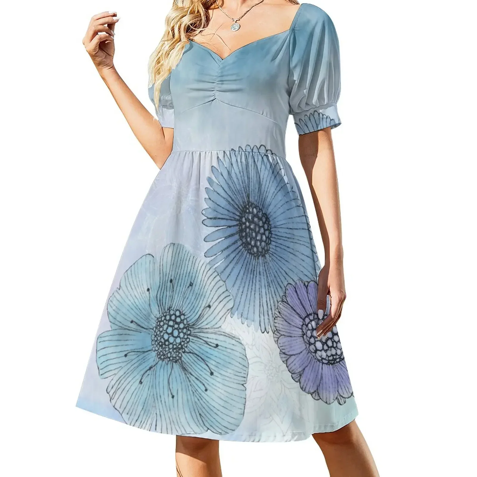 Dreamy flowers Sleeveless Dress summer clothes for women sexy short dresses daring Dress
Dreamy flowers Sleeveless Dress summer clothes for women sexy short dresses daring Dress