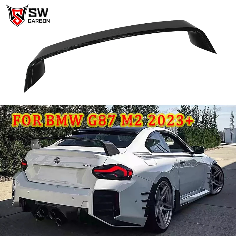 Dry Carbon Fiber G87 M2 Rear Wing for BMW G87 M2 Coupe Rear Trunk Spoiler Lip Up Splitter Wing Body Kit
Dry Carbon Fiber G87 M2 Rear Wing for BMW G87 M2 Coupe Rear Trunk Spoiler Lip Up Splitter Wing Body Kit