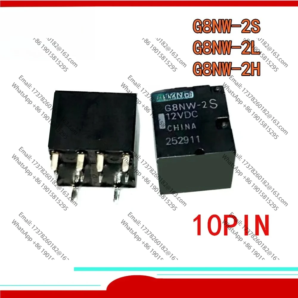 10PCS New AUTO Relay G8NW-2S G8NW-2H G8NW-2L G8NW 2L G8NW2S 10PIN 12VDC Turn signal vulnerable relay
10PCS New AUTO Relay G8NW-2S G8NW-2H G8NW-2L G8NW 2L G8NW2S 10PIN 12VDC Turn signal vulnerable relay