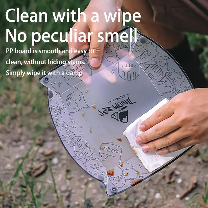 Outdoor camping ultra lightweight portable PP board material foldable tableware bowl plate cup multifunctional outdoor tableware
Outdoor camping ultra lightweight portable PP board material foldable tableware bowl plate cup multifunctional outdoor tableware