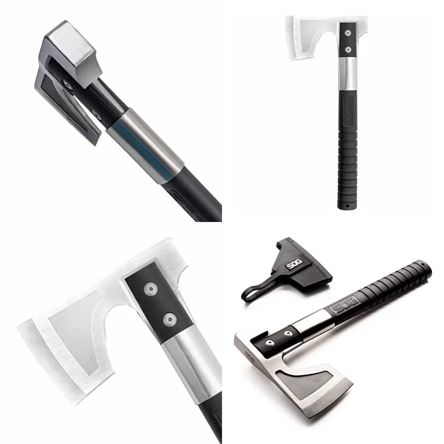 Camp Axe- Compact Camping and Survival Hatchet/Hammer Tool with Sheath and 3.1 Inch Bushcraft Axe Edge CH1001-CP
Camp Axe- Compact Camping and Survival Hatchet/Hammer Tool with Sheath and 3.1 Inch Bushcraft Axe Edge CH1001-CP