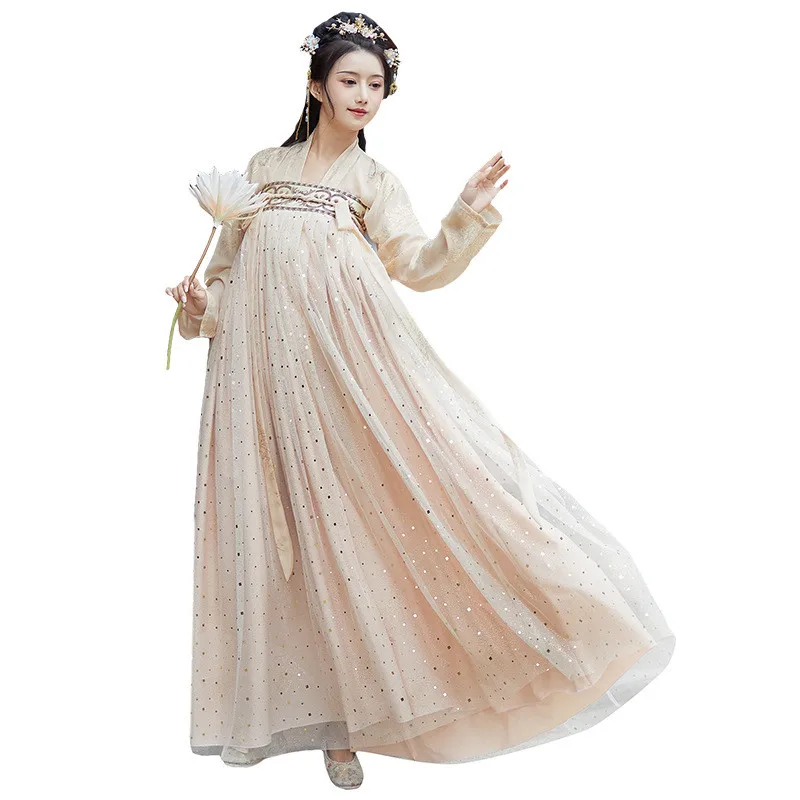 Traditional Women Hanfu Dress Hanfu Originale Princess Embroidery Ancient Chinese Costumes Beautiful Dance Dynasty Robe Clothes
Traditional Women Hanfu Dress Hanfu Originale Princess Embroidery Ancient Chinese Costumes Beautiful Dance Dynasty Robe Clothes