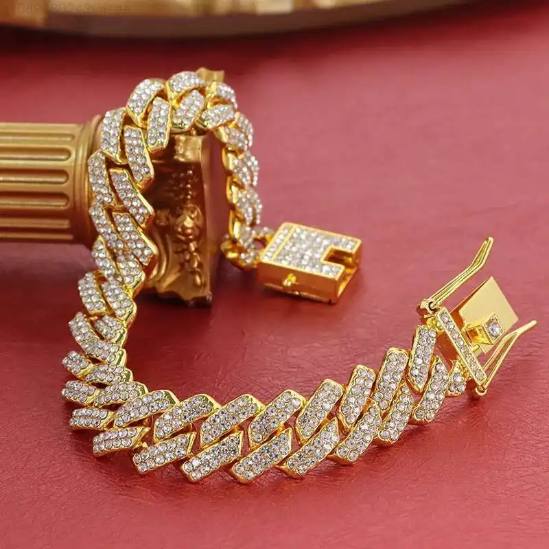 Premium Miami Cuban Necklace Men 12mm Multi-Size Fashion Jewelry Body Chain Punk Style Customizable Hip Hop Wedding Party
Premium Miami Cuban Necklace Men 12mm Multi-Size Fashion Jewelry Body Chain Punk Style Customizable Hip Hop Wedding Party
