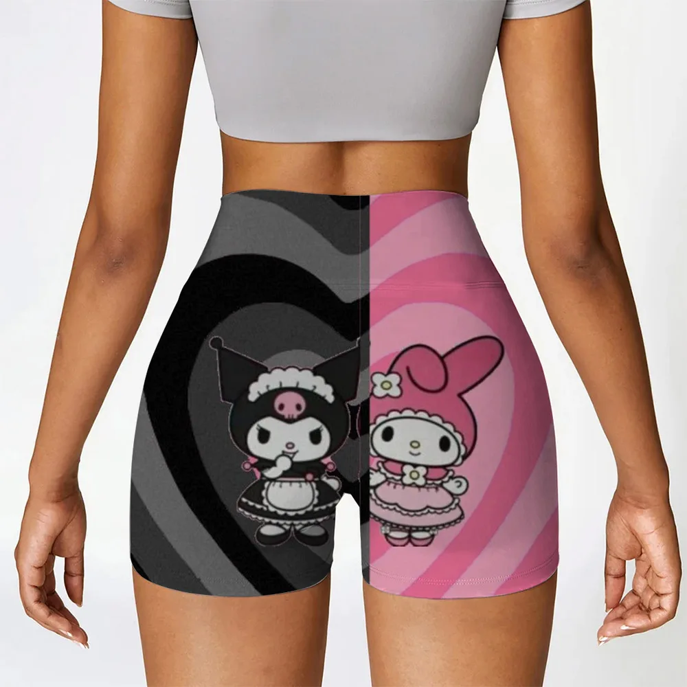 2025 Summer Women's Sports Shorts New Hello Kitty Printed Tight Shorts Casual Women's Stretch Waist Beach Correndo Shorts
2025 Summer Women's Sports Shorts New Hello Kitty Printed Tight Shorts Casual Women's Stretch Waist Beach Correndo Shorts