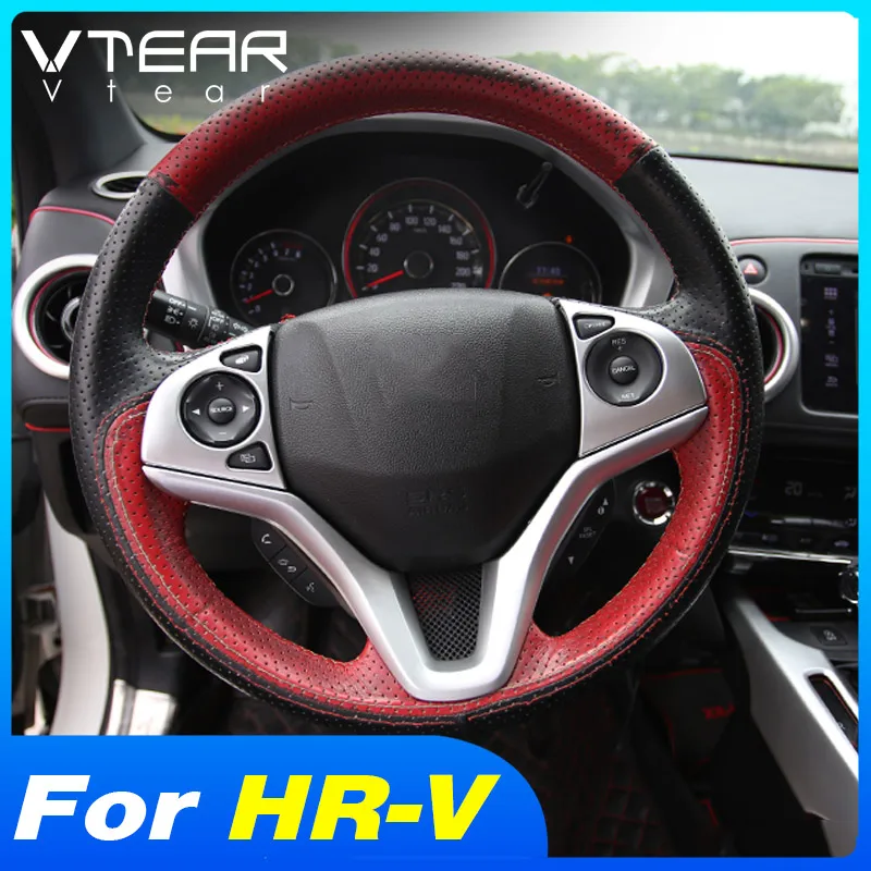 Vtear Car Steering Wheel Trim Cover For Honda HRV HR-V 2015-2022 Interior Decoration Frame Sticker Car-styling Accessories Parts
Vtear Car Steering Wheel Trim Cover For Honda HRV HR-V 2015-2022 Interior Decoration Frame Sticker Car-styling Accessories Parts