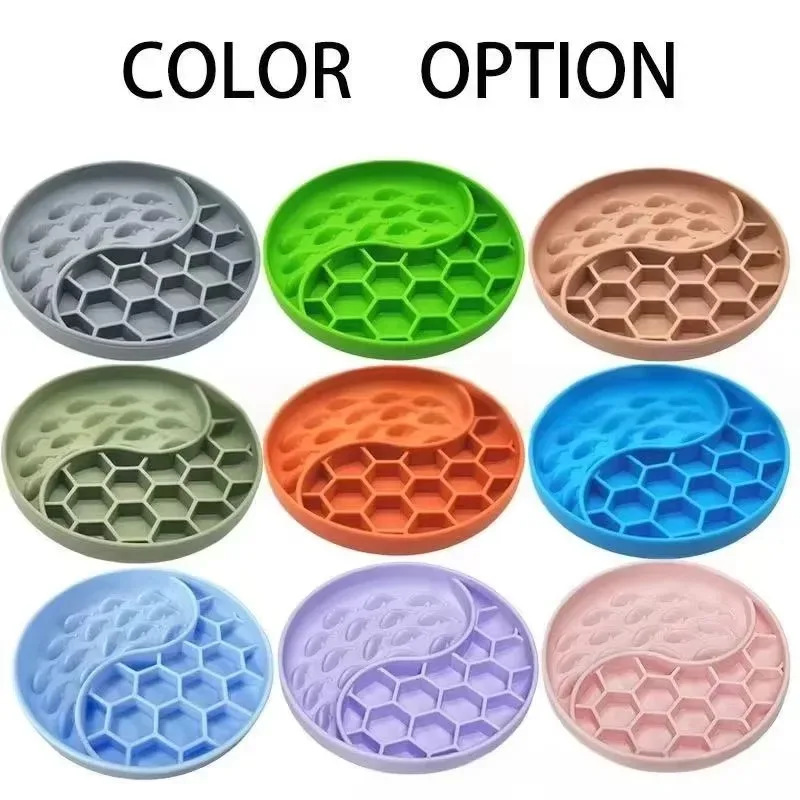 Pet Slow-feeding Bowl Anti-choking Single Bowl Non-slip Silicone Suction Cup, Honeycomb Slow-feeding Dog Bowl Food Dish, Feeder
Pet Slow-feeding Bowl Anti-choking Single Bowl Non-slip Silicone Suction Cup, Honeycomb Slow-feeding Dog Bowl Food Dish, Feeder