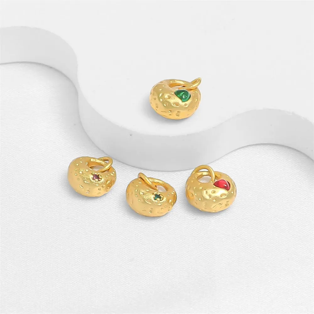Ancient Gold Electroplating Dull Gold Zircon Flower Basket Small Hanging Bag Pendant Accessories Diy Jewelry Charm Accessories
Ancient Gold Electroplating Dull Gold Zircon Flower Basket Small Hanging Bag Pendant Accessories Diy Jewelry Charm Accessories