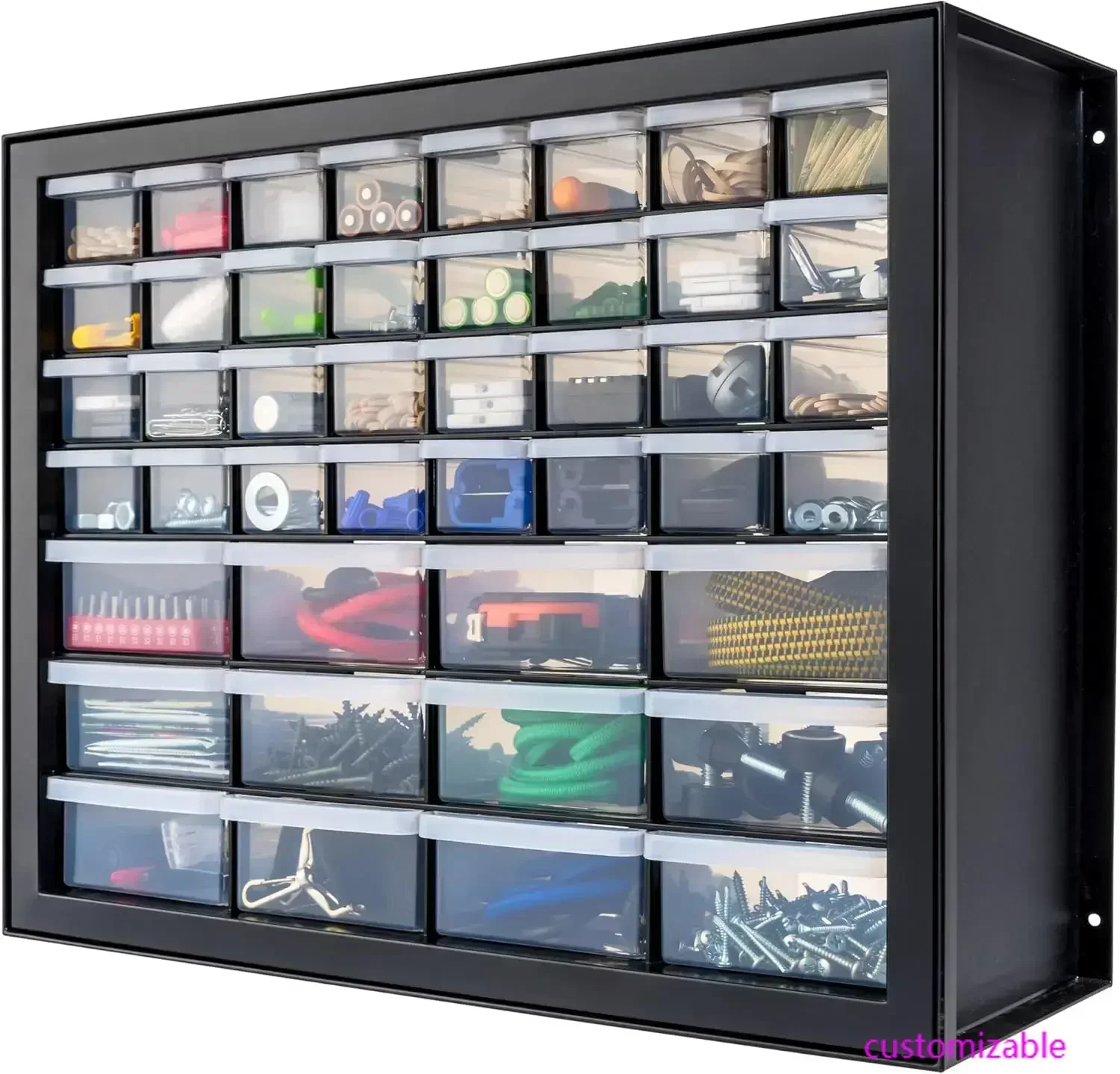 Screw Tool Organizer Small Parts Cabinet Chest, 44-Drawer Hardware Electronics Nuts Bolts Storage Drawers Organization
Screw Tool Organizer Small Parts Cabinet Chest, 44-Drawer Hardware Electronics Nuts Bolts Storage Drawers Organization