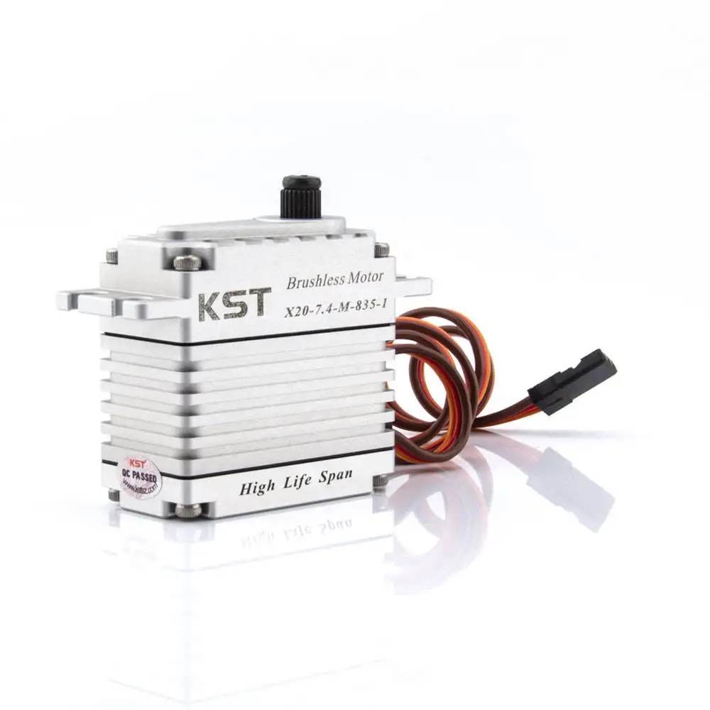 KST X20-7.4-M-835 40Kgf.cm0.13s remote ctrl model high-pressure digital metal gear HLS6BB remote ctrl helicopter brushless motor
KST X20-7.4-M-835 40Kgf.cm0.13s remote ctrl model high-pressure digital metal gear HLS6BB remote ctrl helicopter brushless motor