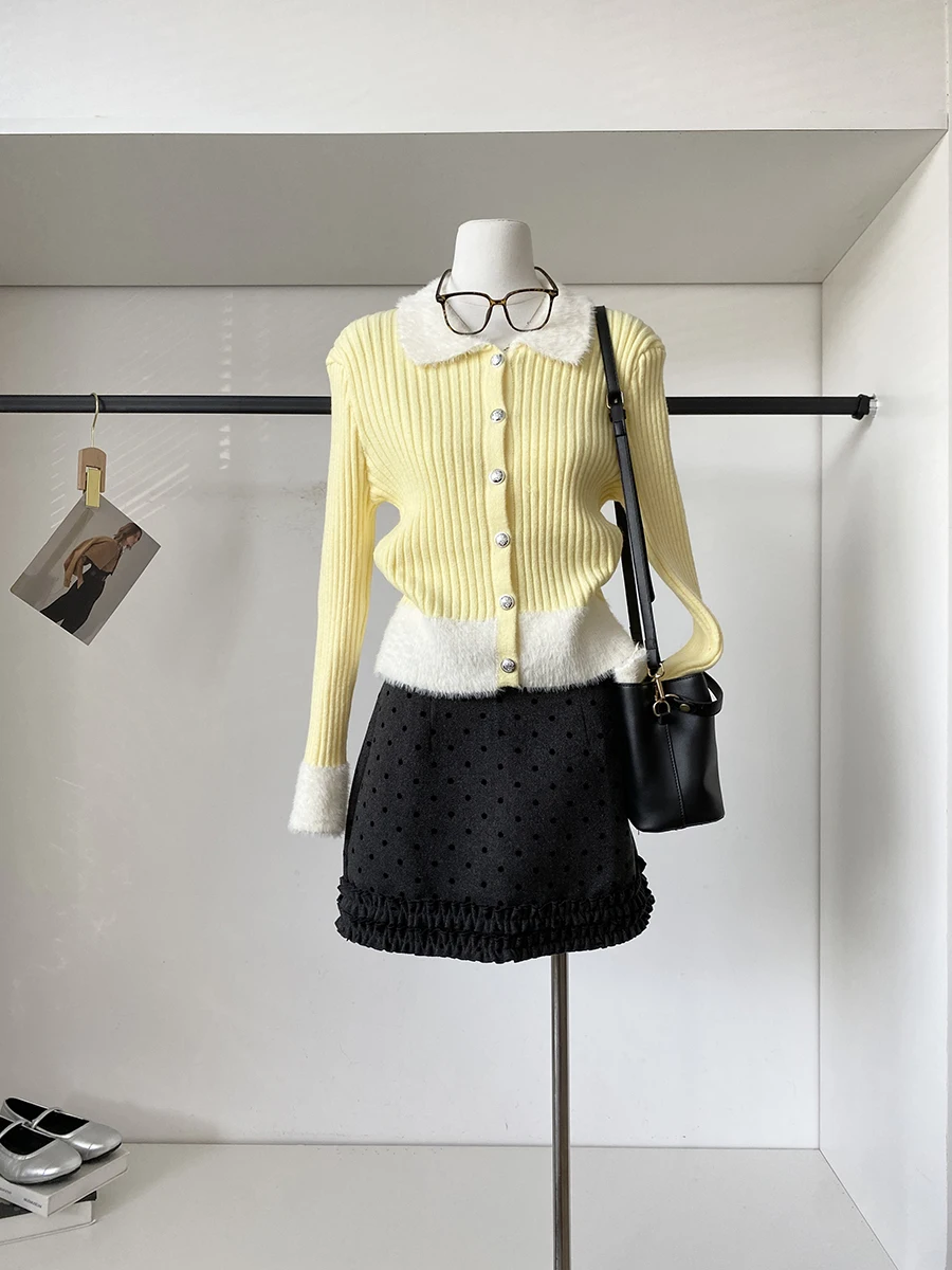 Fashionable Polka Dot High Waist Half Skirt for Women Spring Autumn New Arrival Retro Chic Style Commute Friendly A-Line Skirt
Fashionable Polka Dot High Waist Half Skirt for Women Spring Autumn New Arrival Retro Chic Style Commute Friendly A-Line Skirt