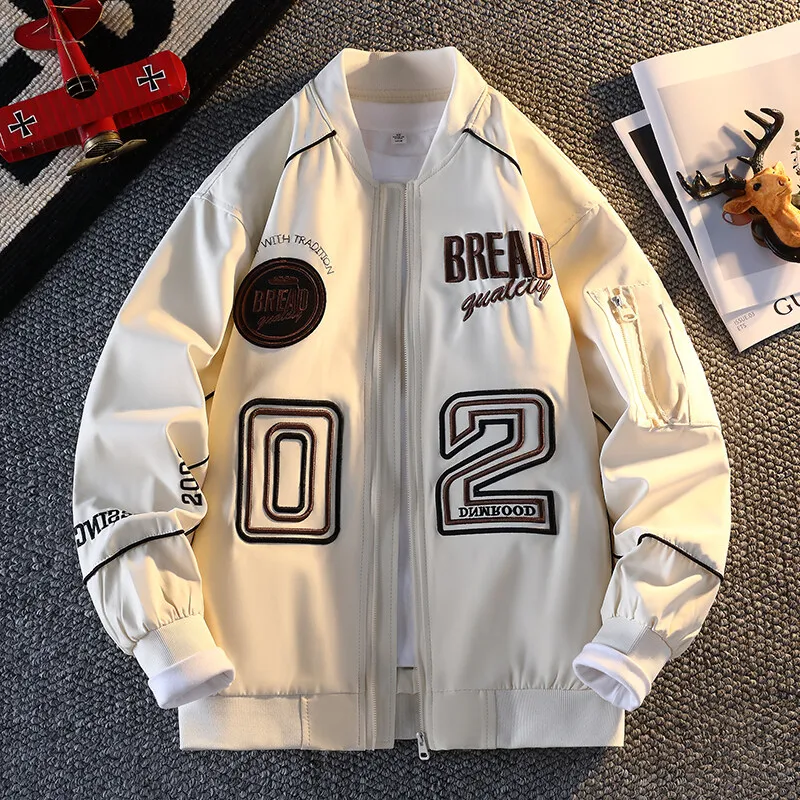 Spring Autumn Men's Embroidered High-quality Jacket, Fashionable Baseball Jacket, Men's Casual Outdoor Sports Jacket
Spring Autumn Men's Embroidered High-quality Jacket, Fashionable Baseball Jacket, Men's Casual Outdoor Sports Jacket