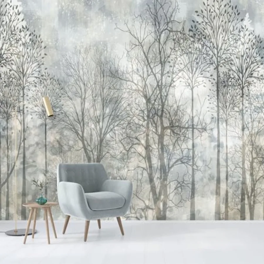 Retro-Style Forest Self-Adhesive Mural Depicting Abstract Forest Landscape Peel-and-Stick Wallpaper for Bedroom Decoration
Retro-Style Forest Self-Adhesive Mural Depicting Abstract Forest Landscape Peel-and-Stick Wallpaper for Bedroom Decoration