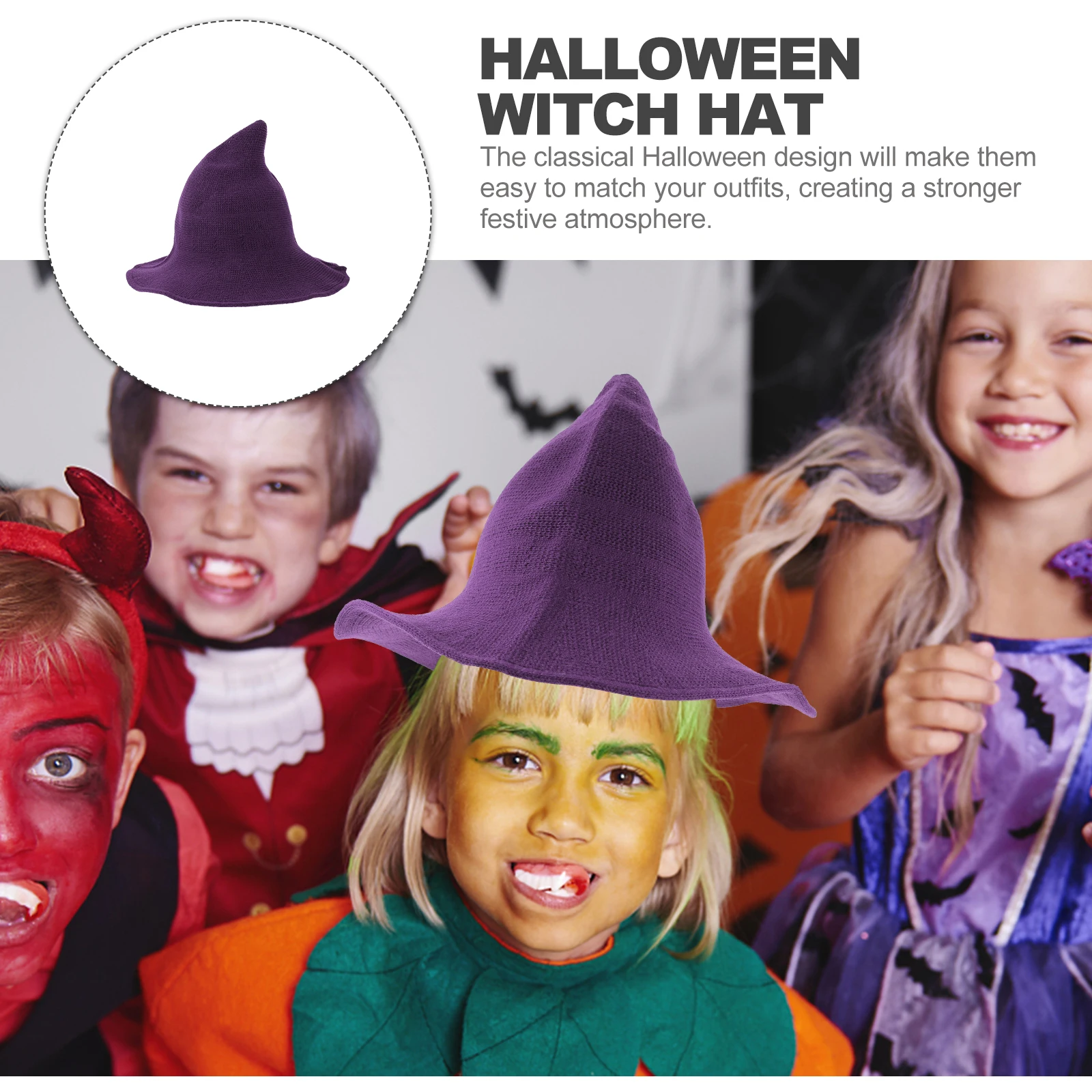 Halloween Witch Hat Delicate Classic Outdoor Party Headdress Witch Hats Costume Accessories Festival Decorations
Halloween Witch Hat Delicate Classic Outdoor Party Headdress Witch Hats Costume Accessories Festival Decorations