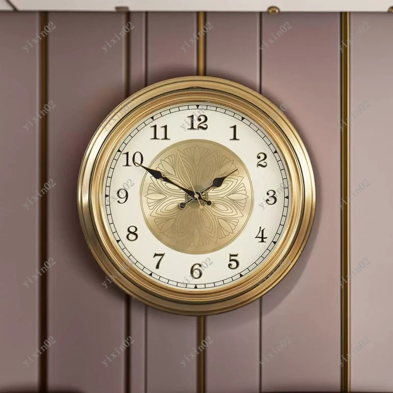 Large Luxury Gold Metal Wall Clock Silent Modern Home Decor for Living Room Bedroom
Large Luxury Gold Metal Wall Clock Silent Modern Home Decor for Living Room Bedroom