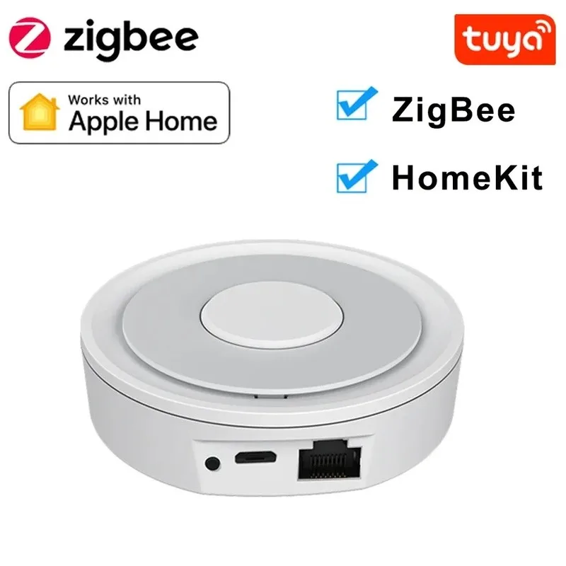 2 в 1 HomeKit Tuya Wire ZigBee Gateway Hub Smart Home Bridge Пульт дистанционного управления работает с Apple HomeKit или приложением Tuya Smart 
2 в 1 HomeKit Tuya Wire ZigBee Gateway Hub Smart Home Bridge Пульт дистанционного управления работает с Apple HomeKit или приложением Tuya Smart
