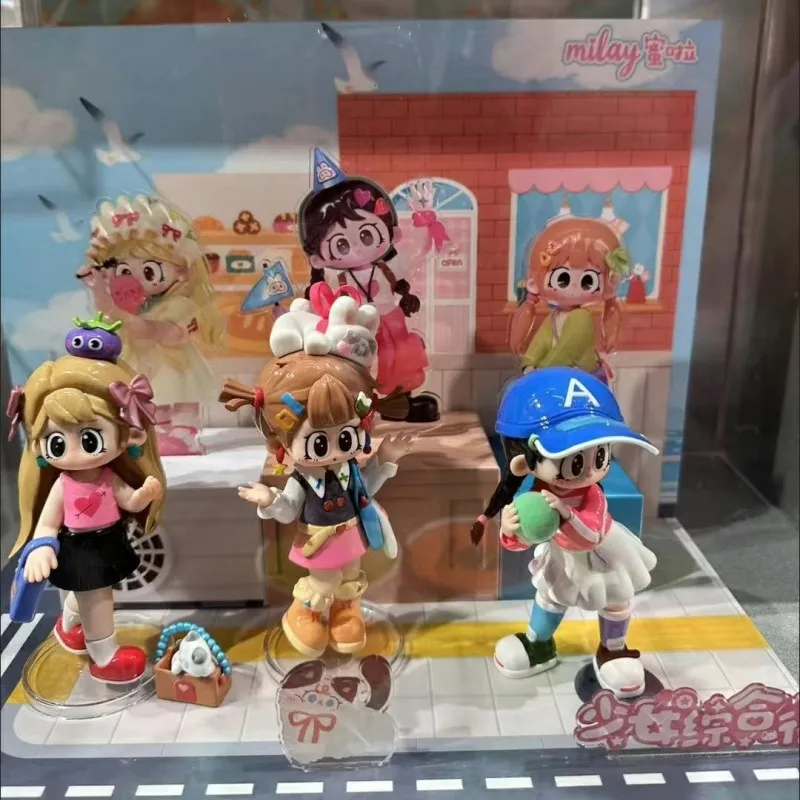 Genuine Spot Milay Girl Syndrome Series Blind Box Tide Play Doll Model Cute Doll Birthday Gift Desktop Ornament Collection
Genuine Spot Milay Girl Syndrome Series Blind Box Tide Play Doll Model Cute Doll Birthday Gift Desktop Ornament Collection