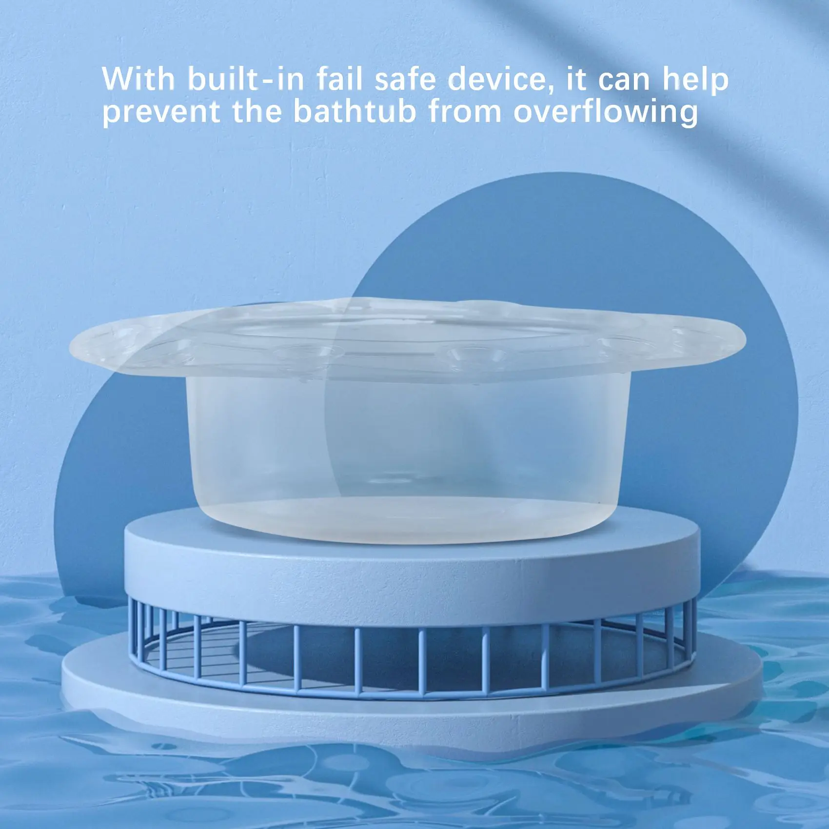 Bathtub Overflow Drain Cover Suction Cup Seal Bathtub Stopper for Bath for Bathroom Overflow Drains
Bathtub Overflow Drain Cover Suction Cup Seal Bathtub Stopper for Bath for Bathroom Overflow Drains
