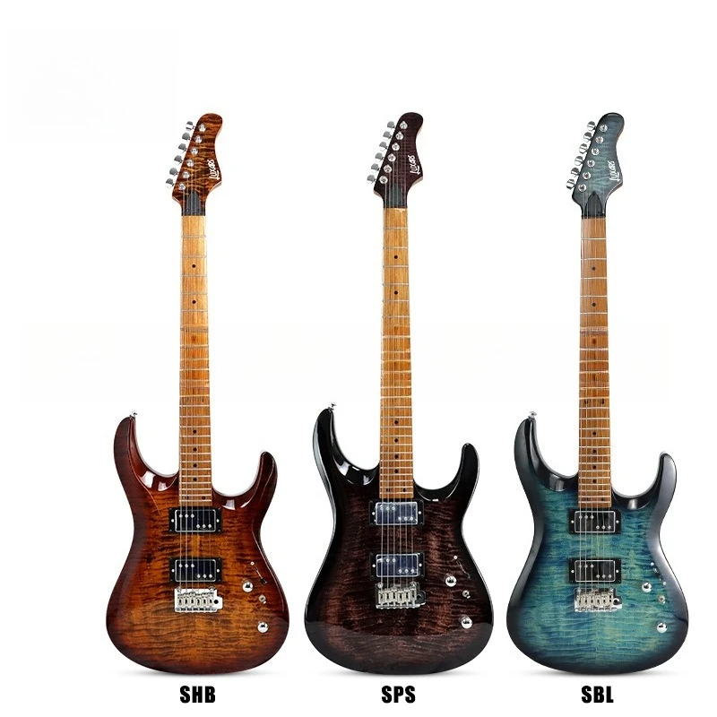 Maple Patch Double Double Pickup Electric Guitar Type Roasted Maple Material Adult
Maple Patch Double Double Pickup Electric Guitar Type Roasted Maple Material Adult