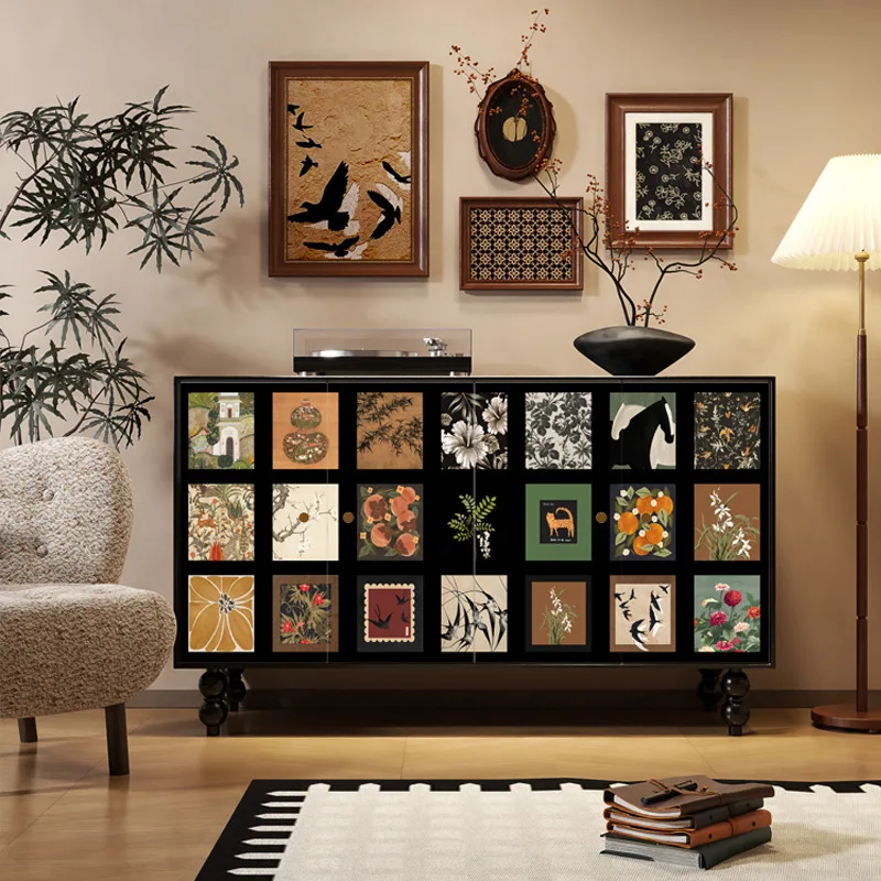 French antique solid wood painted dining side cabinet living room bedroom storage cabinet homestay retro light luxury locker
French antique solid wood painted dining side cabinet living room bedroom storage cabinet homestay retro light luxury locker