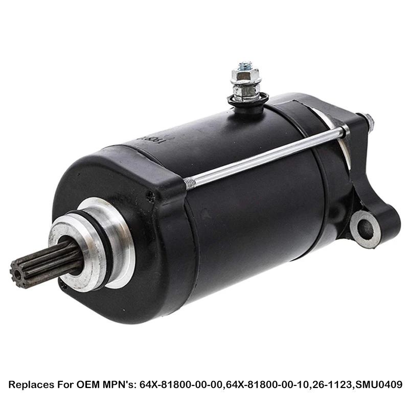 64X-81800-00-00 Starter Motor For Yamaha JET-SKI WAVERUNNER GP760 MJ760 XL760 WB760 WVT760 RA760 1996-2001 Engine Accessories
64X-81800-00-00 Starter Motor For Yamaha JET-SKI WAVERUNNER GP760 MJ760 XL760 WB760 WVT760 RA760 1996-2001 Engine Accessories