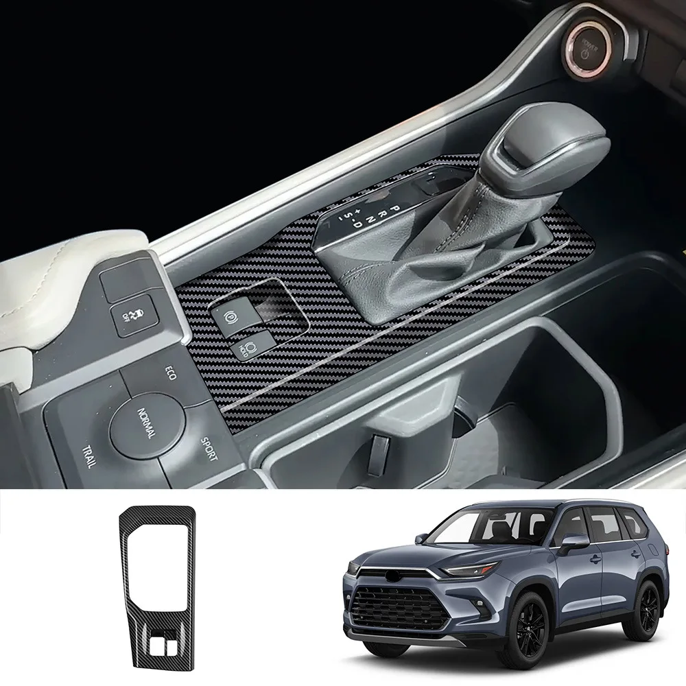 Carbon Fiber Car Center Console Gear Shift Box Panel Cover Trim Car Accessories LHD For Toyota Grand Highlander 2024 2025
Carbon Fiber Car Center Console Gear Shift Box Panel Cover Trim Car Accessories LHD For Toyota Grand Highlander 2024 2025