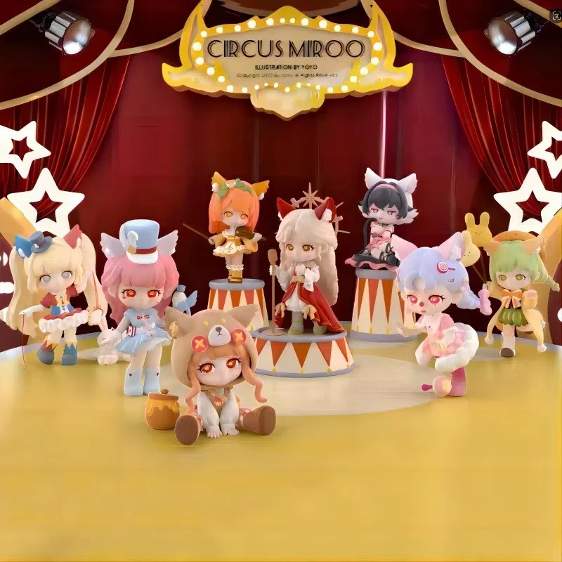 Authentic Miroo Circus Carnival Series Blind Box Cute Creative Little Fox Anime Doll Exquisite Desktop Ornaments Trendy Toy Gift
Authentic Miroo Circus Carnival Series Blind Box Cute Creative Little Fox Anime Doll Exquisite Desktop Ornaments Trendy Toy Gift