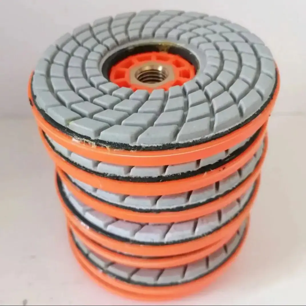 7Pcs 4“100mm Abrasive Tool Snail Lock Diamond Wet Polishing Pad Sanding Disc For Stone Quartz Marble Granite Concrete Grinding
7Pcs 4“100mm Abrasive Tool Snail Lock Diamond Wet Polishing Pad Sanding Disc For Stone Quartz Marble Granite Concrete Grinding