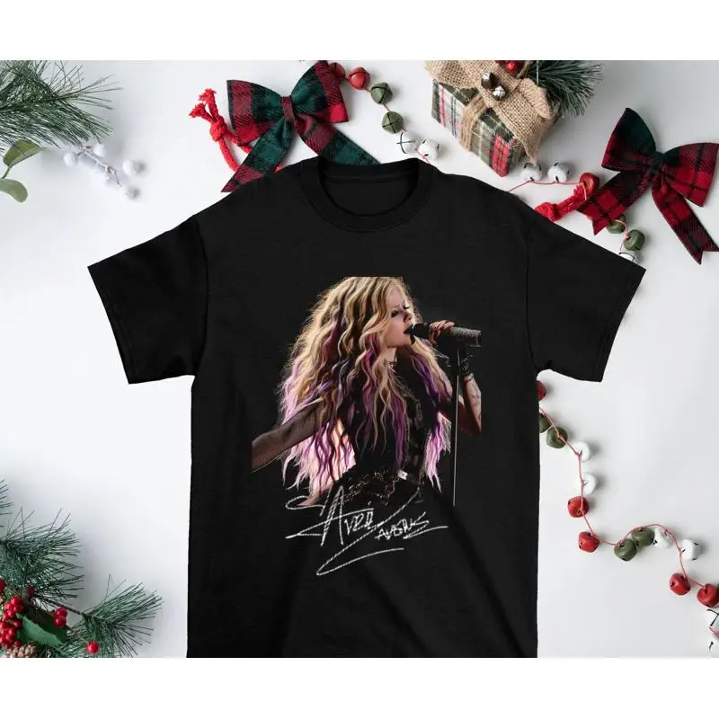 Черная хлопковая футболка Beatiful Avril Lavigne, полный размер от S до 4XL
Черная хлопковая футболка Beatiful Avril Lavigne, полный размер от S до 4XL