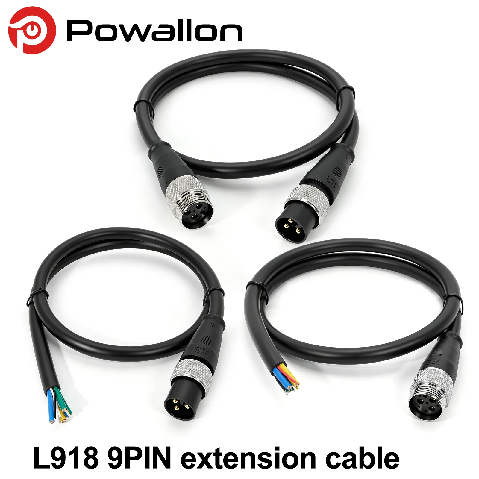 9Pin L918AG AM Plug Waterproof Extension Cable E-Bike Hub Motor Controller Wiring Cable Electric Bicycle Replacement Accessories
9Pin L918AG AM Plug Waterproof Extension Cable E-Bike Hub Motor Controller Wiring Cable Electric Bicycle Replacement Accessories