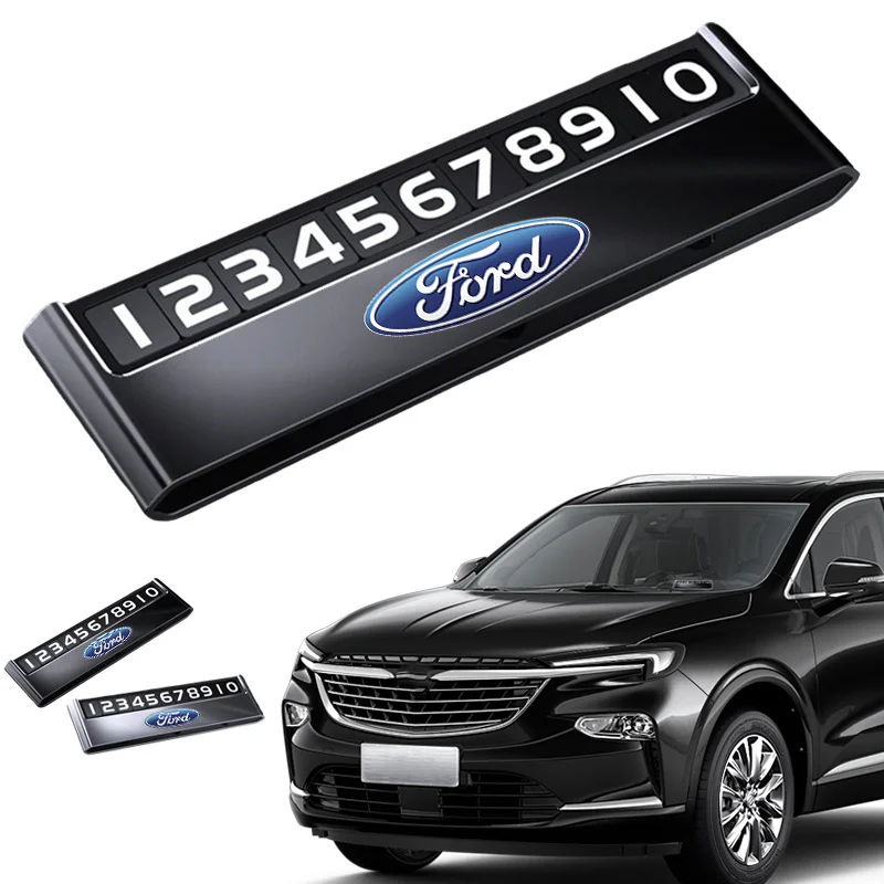 Metal Car Parking Number Card Privacy Protection Hide Number Temporary Parking Card Durable For Ford Fiesta Focus Mondeo Sticker
Metal Car Parking Number Card Privacy Protection Hide Number Temporary Parking Card Durable For Ford Fiesta Focus Mondeo Sticker