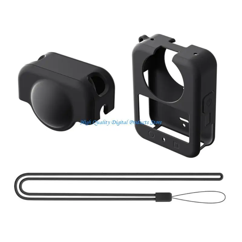 U2JE Soft Silicone Case With Lens Protector Cover For 360 Camera Body Accessories
U2JE Soft Silicone Case With Lens Protector Cover For 360 Camera Body Accessories