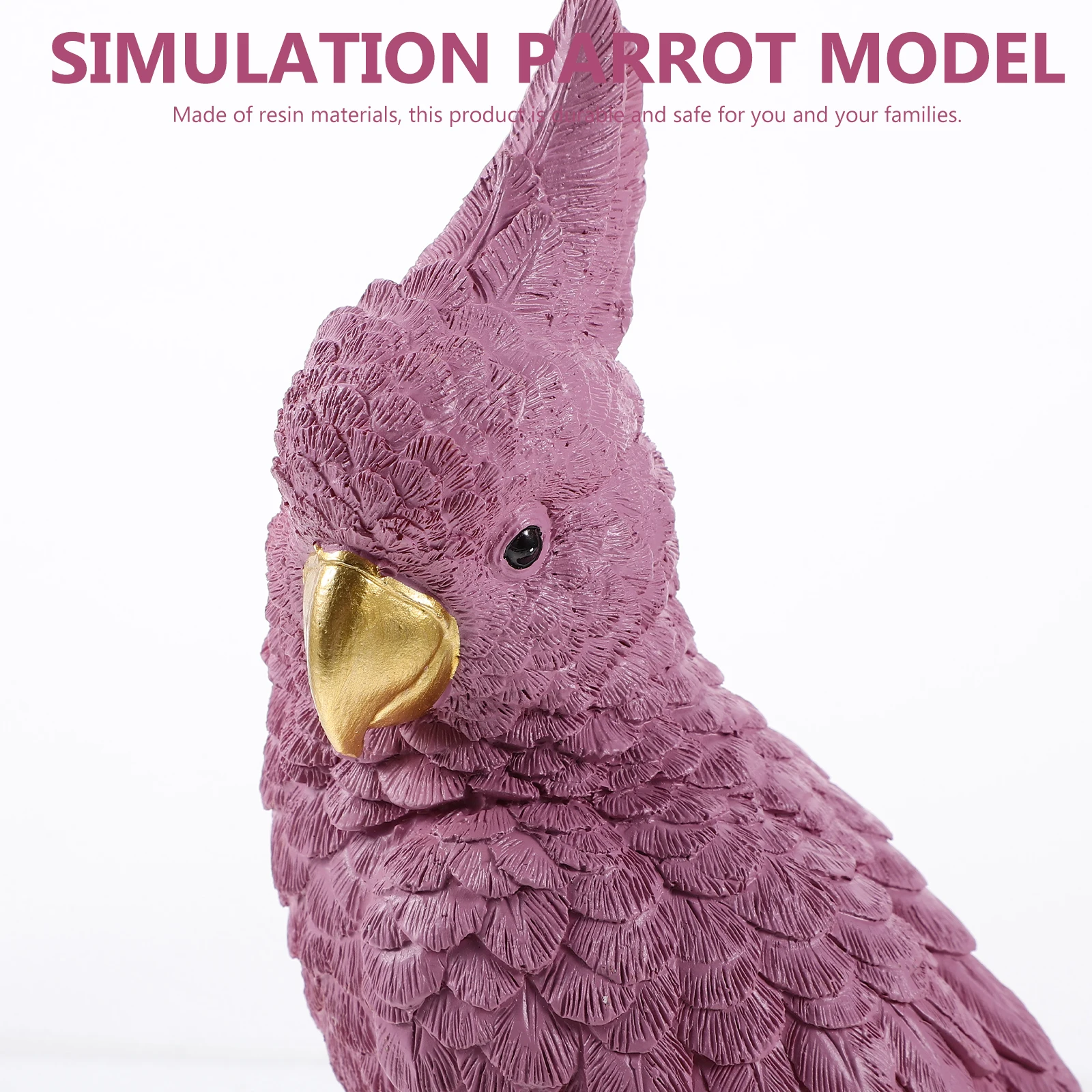 3D Resin Parrot Figurine Ornament Decor Simulation Bird Statue Desktop Cabinet Yard Decoration Small Animal Craft Figure Easy
3D Resin Parrot Figurine Ornament Decor Simulation Bird Statue Desktop Cabinet Yard Decoration Small Animal Craft Figure Easy