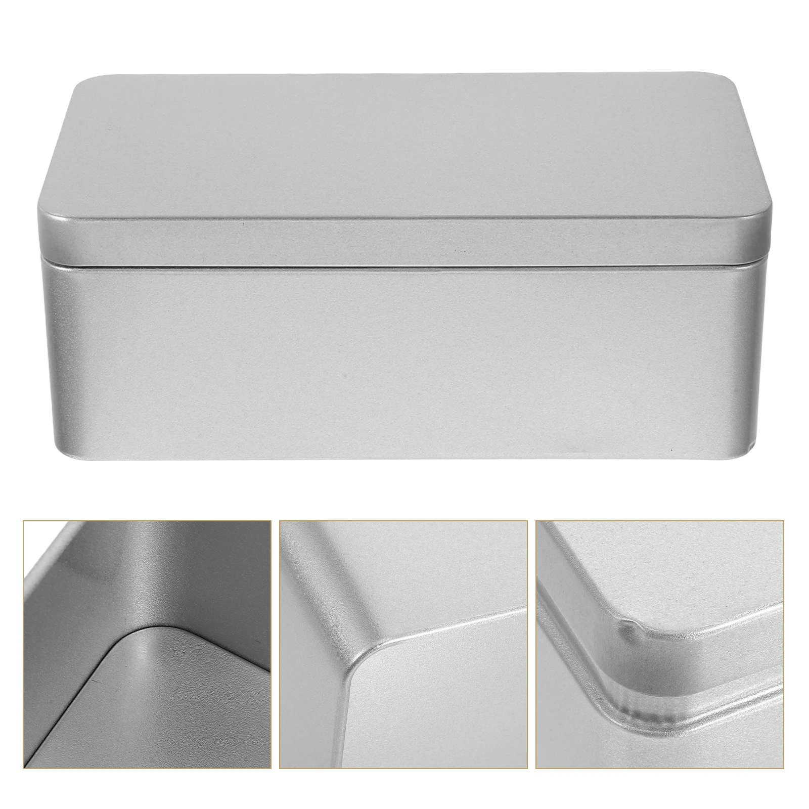 Rectangular Tinplate Storage Box Silver 18x98x65cm Metal Food Container Jewelry Organizer Home Decor Keepsake Box Candy
Rectangular Tinplate Storage Box Silver 18x98x65cm Metal Food Container Jewelry Organizer Home Decor Keepsake Box Candy