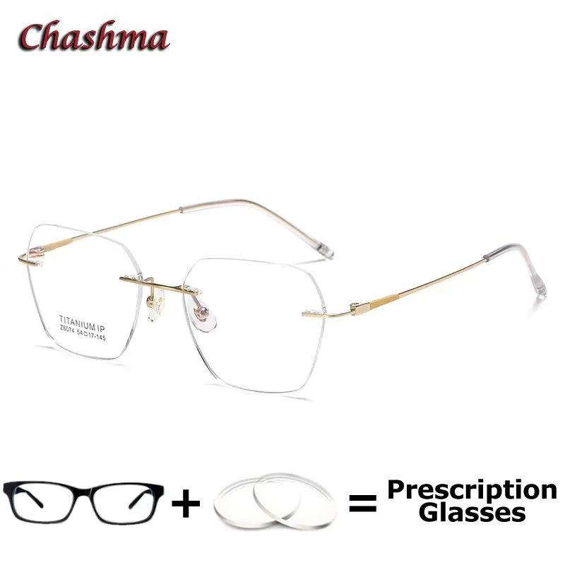 Chashma Rimless Eyeglasses Receipt Progressive Lenses Men Optical Eyewear Titanium Prescription Glasses Multifocal Spectacle
Chashma Rimless Eyeglasses Receipt Progressive Lenses Men Optical Eyewear Titanium Prescription Glasses Multifocal Spectacle