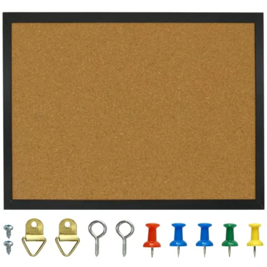 14.6 X 11 Inch Cork Board Bulletin Board, Wall-Mounted Presentation, Message Notice Pin Board, Perfect for Office and Home Deco
14.6 X 11 Inch Cork Board Bulletin Board, Wall-Mounted Presentation, Message Notice Pin Board, Perfect for Office and Home Deco