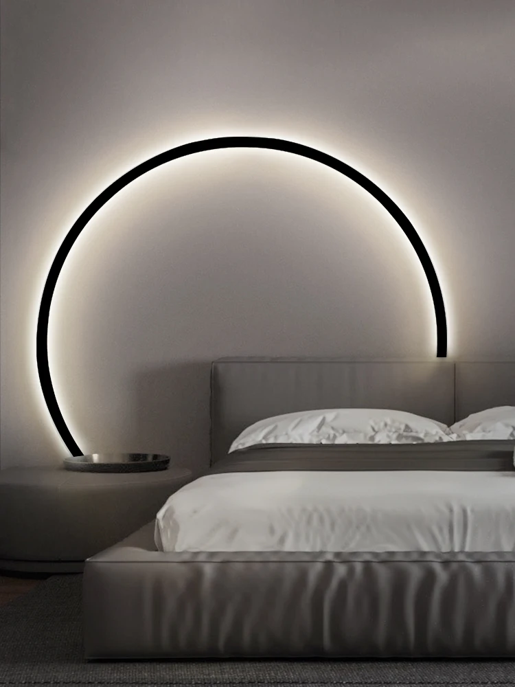 Wall lamp wire-free living room background wall light master bedroom decoration atmosphere light Nordic light luxury ring bedroo
Wall lamp wire-free living room background wall light master bedroom decoration atmosphere light Nordic light luxury ring bedroo