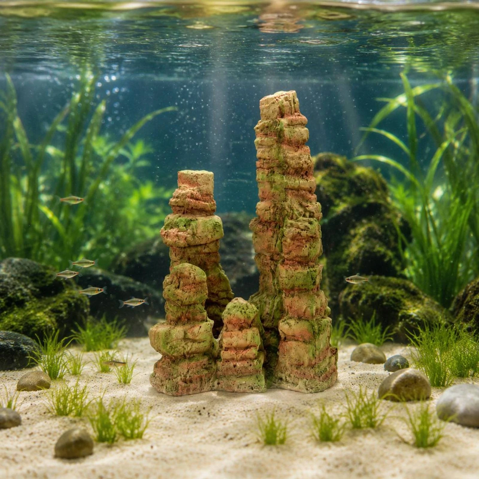 Aquarium Rock Cave Natural Scenery Mountain Vista Stone Ornament Aquarium Cave Hideout Realistic Look
Aquarium Rock Cave Natural Scenery Mountain Vista Stone Ornament Aquarium Cave Hideout Realistic Look