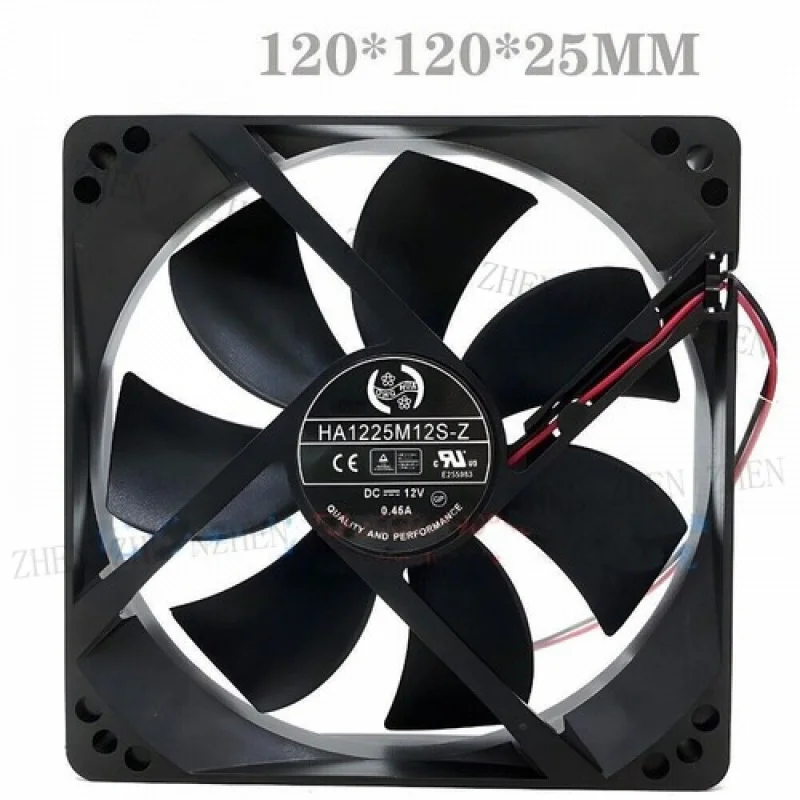 Y for HA1225M12S-Z 12V 0.45A 120*120*25MM 12CM chassis power cooling fan
Y for HA1225M12S-Z 12V 0.45A 120*120*25MM 12CM chassis power cooling fan