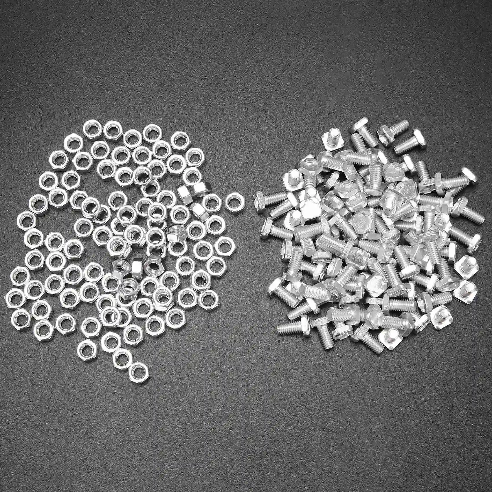100 Pcs M6x12mm Greenhouse Nuts And Bolts Square Head Bolts Nuts Greenhouse Repair Kit Parts Replacement Garden Supplies-[97Lemo
100 Pcs M6x12mm Greenhouse Nuts And Bolts Square Head Bolts Nuts Greenhouse Repair Kit Parts Replacement Garden Supplies-[97Lemo