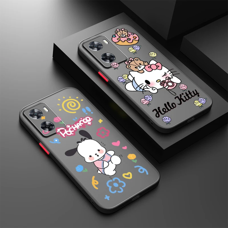 Sanrio Cartoon Cute Kuromi Frosted Translucent For OPPO X5 X3 A54S A5 A94 A16 A53S A57 A74 A72 A96 A98 A78 5G Back Phone Case
Sanrio Cartoon Cute Kuromi Frosted Translucent For OPPO X5 X3 A54S A5 A94 A16 A53S A57 A74 A72 A96 A98 A78 5G Back Phone Case