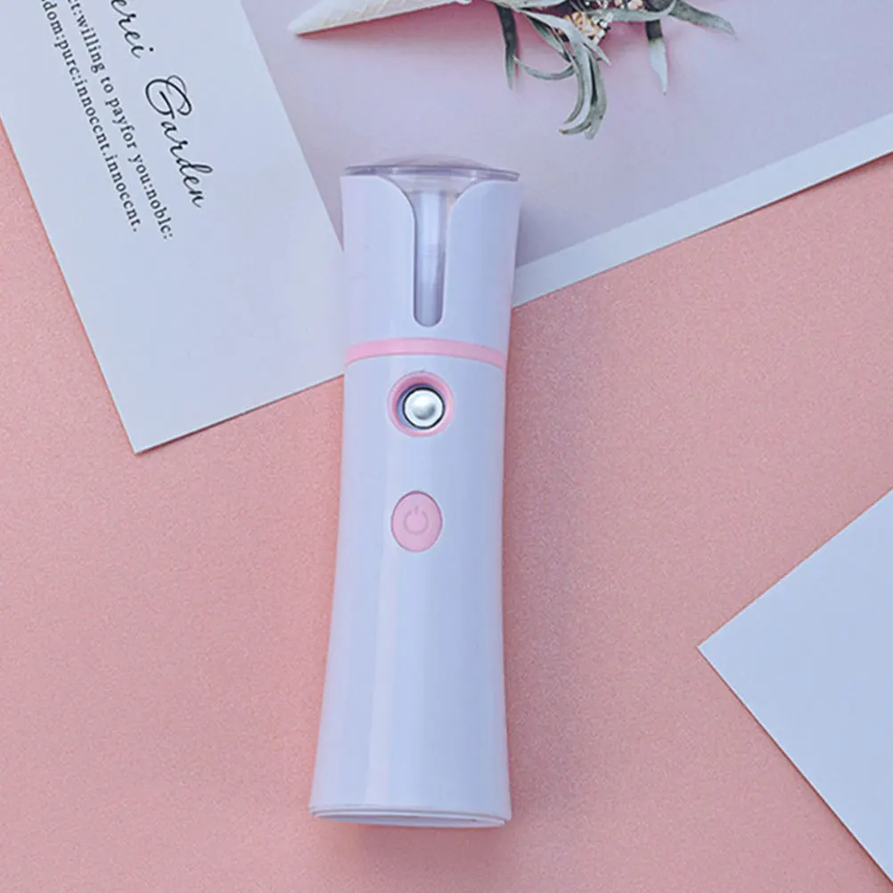 1Pcs Facial Steamer Handheld Portable 25ml Tank USB Charging Nano Spray Hydrator Cold Spray Face Humidifier Facial Care Device 
1Pcs Facial Steamer Handheld Portable 25ml Tank USB Charging Nano Spray Hydrator Cold Spray Face Humidifier Facial Care Device