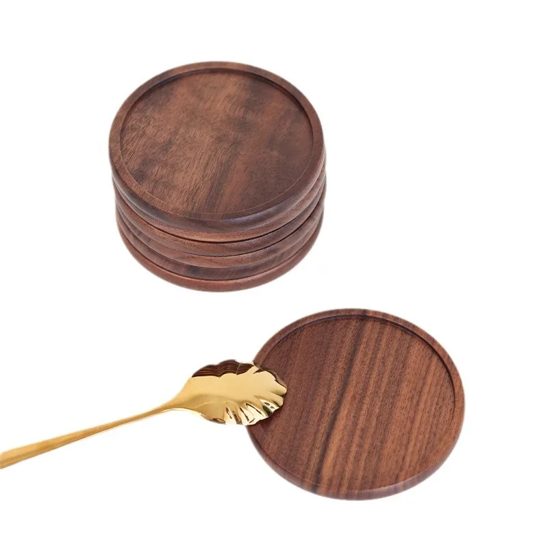 1PC Round Walnut Wood Coaster, Personalised Logo Wooden Coasters, Table Tea Coffee Cup Holder
1PC Round Walnut Wood Coaster, Personalised Logo Wooden Coasters, Table Tea Coffee Cup Holder