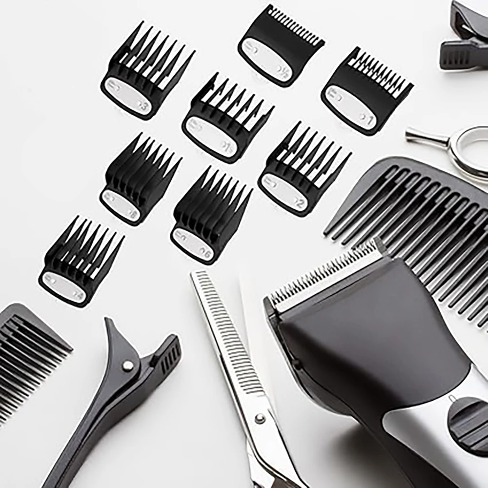 8 шт./4 шт. расчески для стрижки волос, ограничительные расчески для машинок для стрижки волос, зажимы для расчески для волос, защитный чехол для машинок для стрижки Wahl
8 шт./4 шт. расчески для стрижки волос, ограничительные расчески для машинок для стрижки волос, зажимы для расчески для волос, защитный чехол для машинок для стрижки Wahl