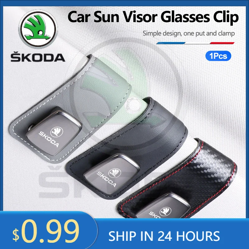 Car Sticker For Skoda Car Sun Visor Glasses Clip Leather Sunglasses Card Holder For Skoda Yeti Kamiq Kodiaq Karoq Octavia Fabia
Car Sticker For Skoda Car Sun Visor Glasses Clip Leather Sunglasses Card Holder For Skoda Yeti Kamiq Kodiaq Karoq Octavia Fabia
