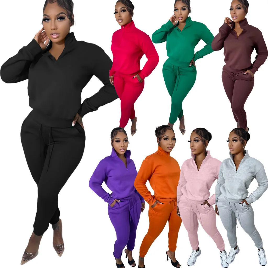 Sweatshirt Fleece Top Jacket Two Piece Pant Sets 2022 Women Winter Clothes Outfit Y2K Streetwear 2 Piece Set Joggers Tracksuit
Sweatshirt Fleece Top Jacket Two Piece Pant Sets 2022 Women Winter Clothes Outfit Y2K Streetwear 2 Piece Set Joggers Tracksuit