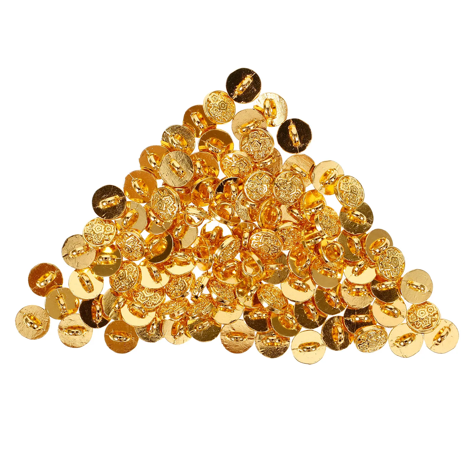 100pcs Mini Retro Flower Buttons 7mm Gold Tone Round Shape for Clothes Accessories DIY Craft Sewing Replacement
100pcs Mini Retro Flower Buttons 7mm Gold Tone Round Shape for Clothes Accessories DIY Craft Sewing Replacement