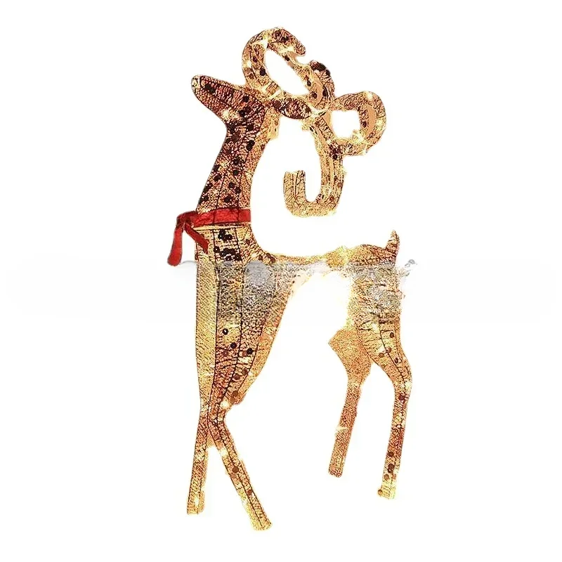 FOR Deer Pulling Car Luminous Deer Pulling Car Iron Deer Christmas Elk Decoration Hotel Hall Window Decoration Supplies
FOR Deer Pulling Car Luminous Deer Pulling Car Iron Deer Christmas Elk Decoration Hotel Hall Window Decoration Supplies