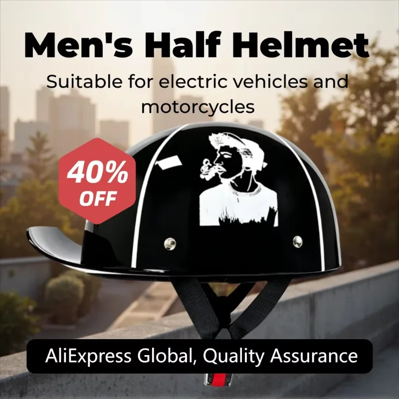 Qike Riding G Retro Electric Car Women's Big Hat Battery Car Riding Scoop Helmet Universal Motorcycle Summer Cute Half Helmet
Qike Riding G Retro Electric Car Women's Big Hat Battery Car Riding Scoop Helmet Universal Motorcycle Summer Cute Half Helmet