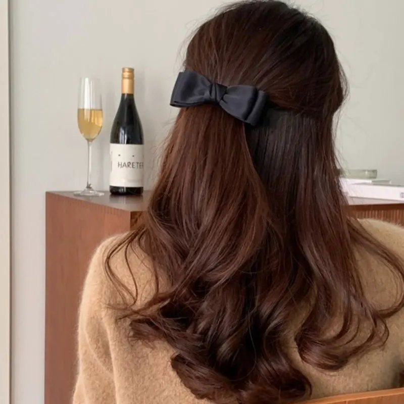 Bow Design For Women's Hair Clip Korean Fashion Sweet Style Wedding Gift Party Vacation Side Clip Women's Hair Accessories
Bow Design For Women's Hair Clip Korean Fashion Sweet Style Wedding Gift Party Vacation Side Clip Women's Hair Accessories